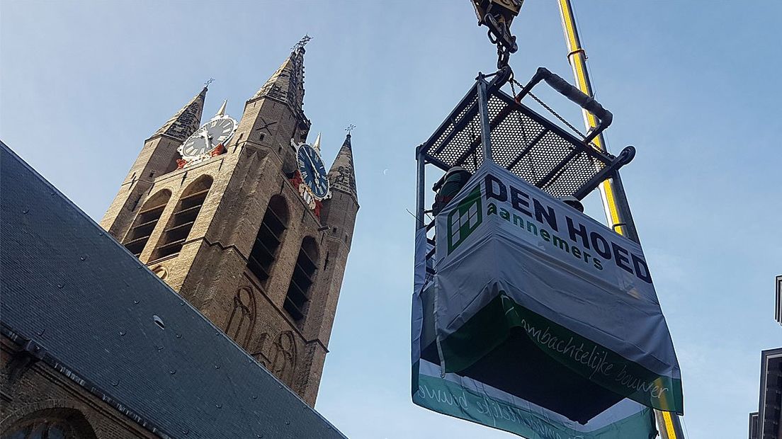 Oude Kerk in Delft krijgt weerhaan terug