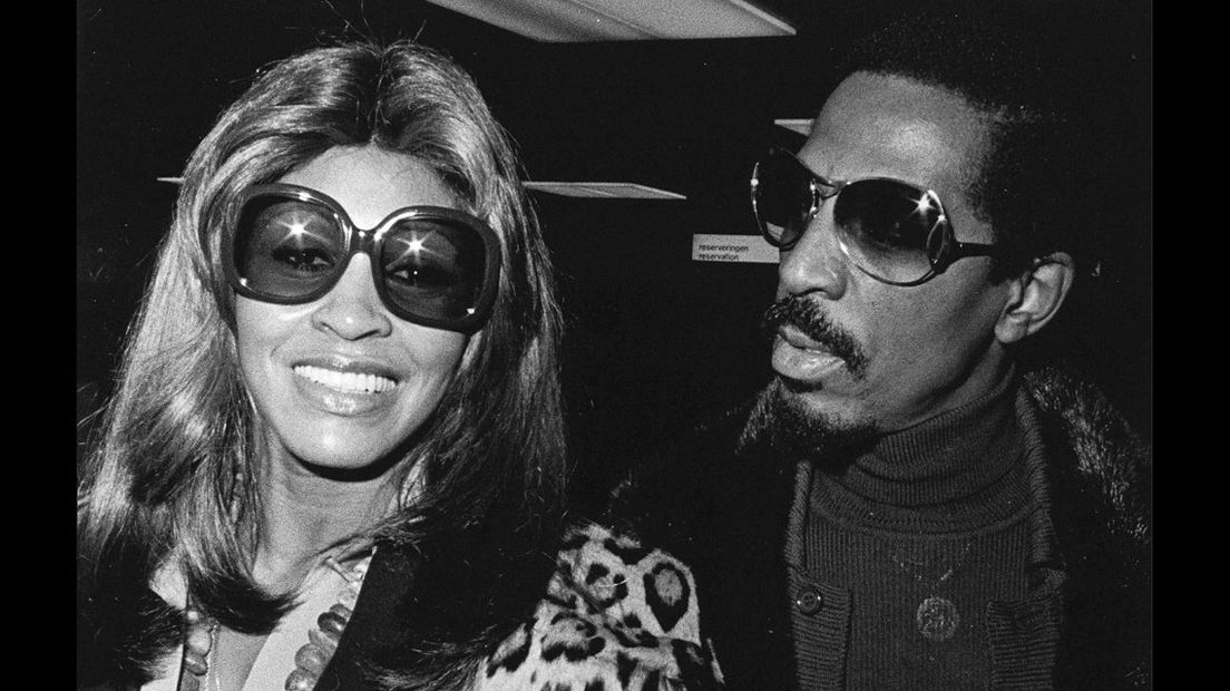 Ike & Tina Turner tijdens hun tour in Nederland 1974 I