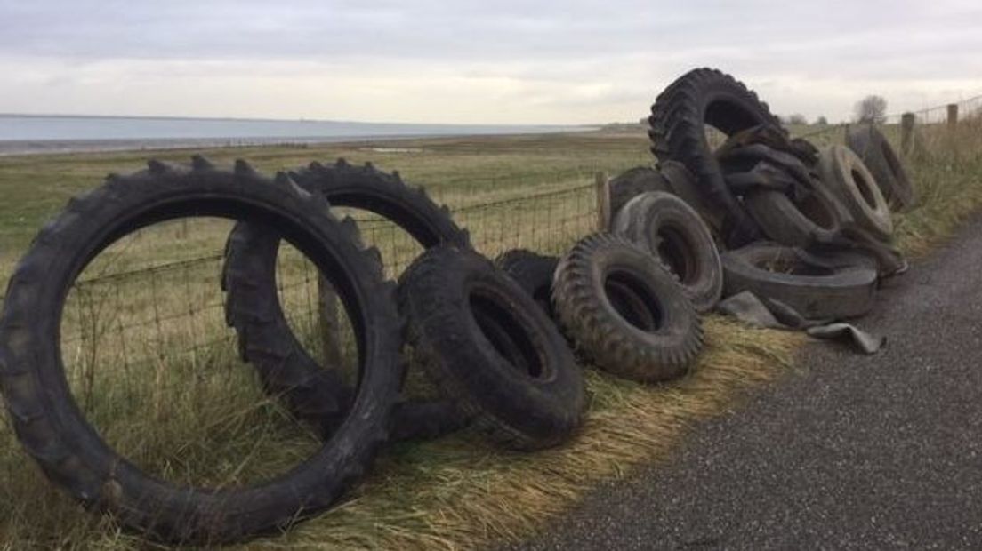 Waterschap op zoek naar bandendumper