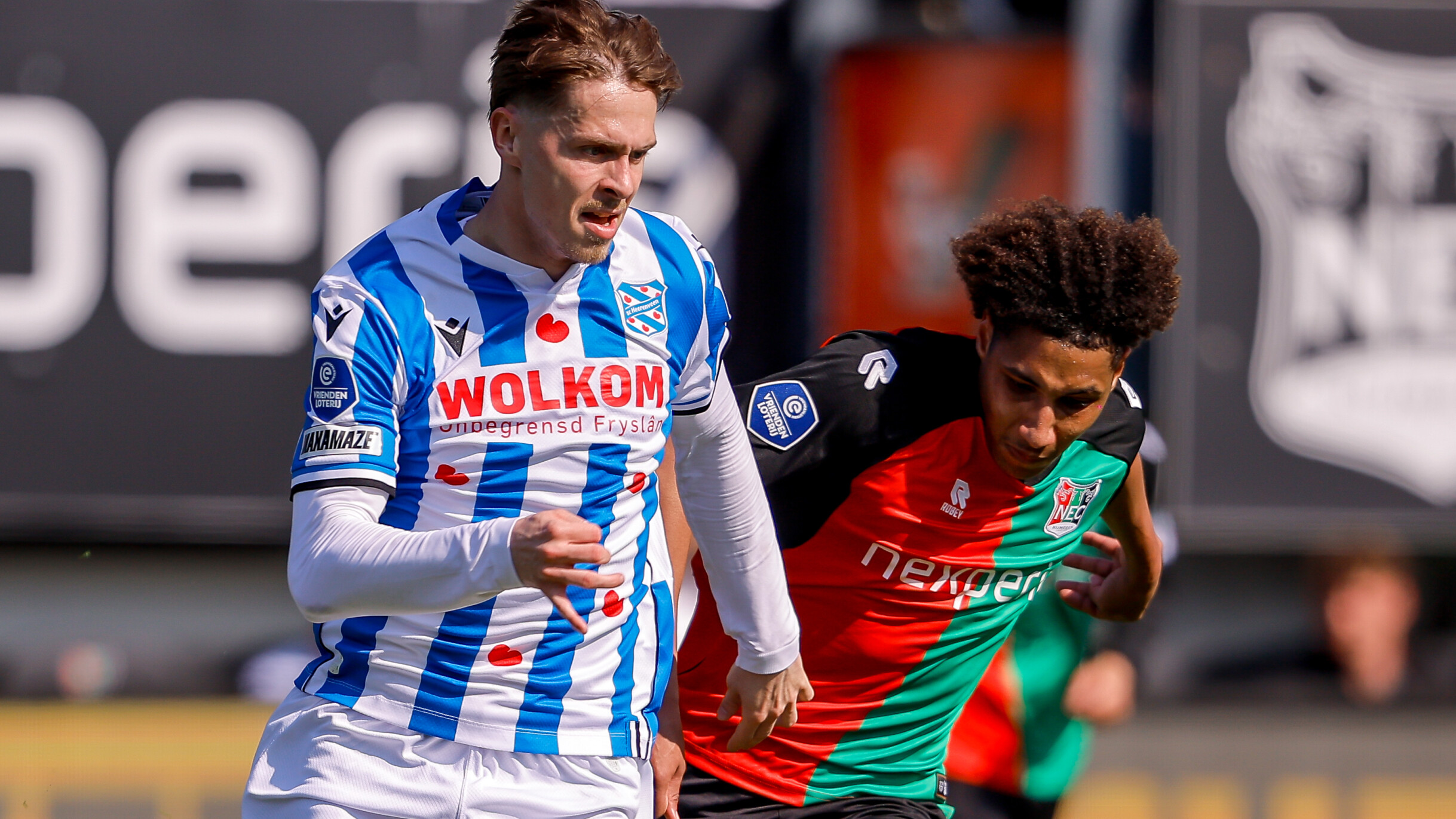 Ringo Meerveld de grote man bij Heerenveen: "Een wereldgoal? Vind ik ook"