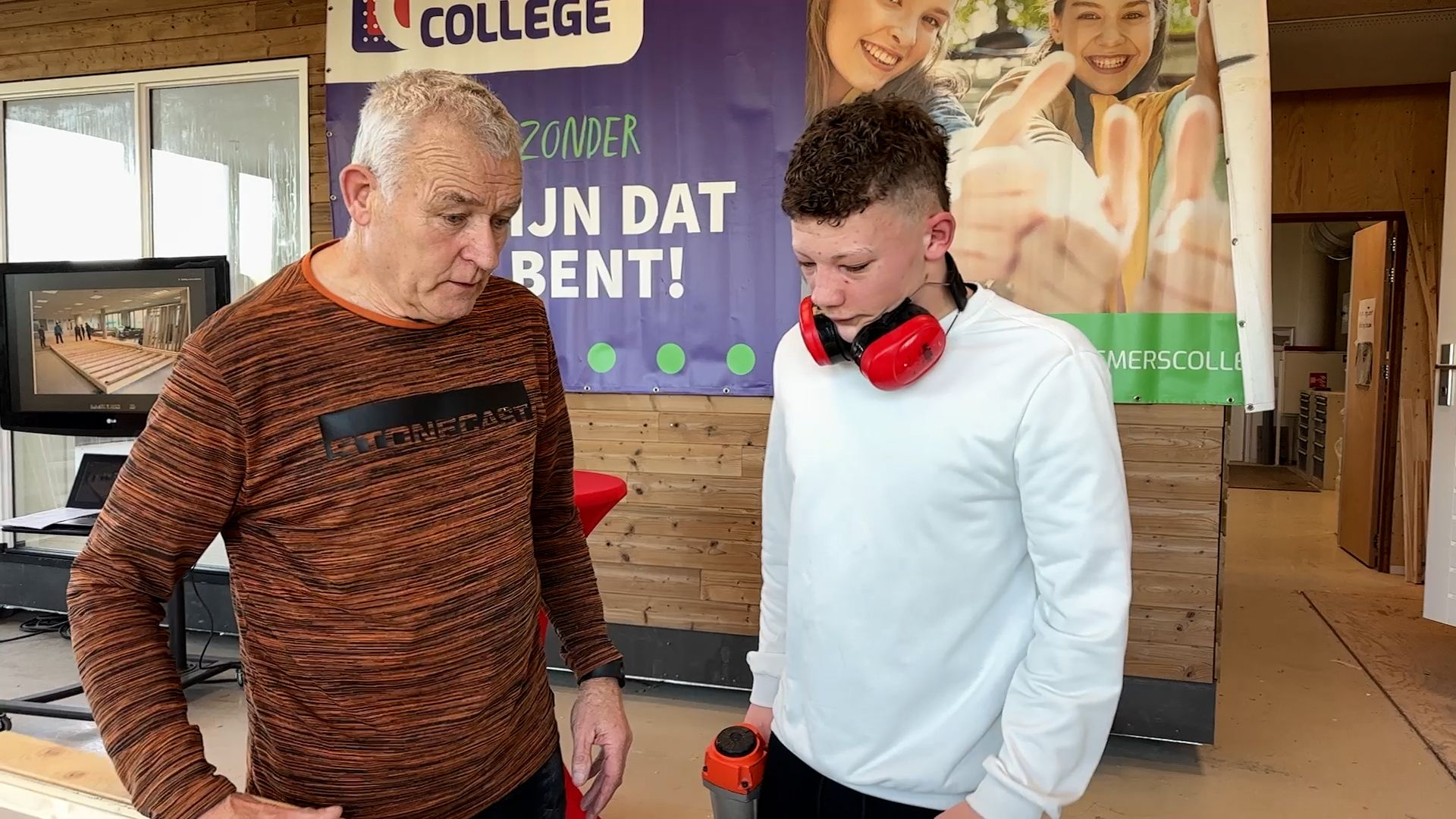 Deze vmbo'ers bouwen echte huisjes