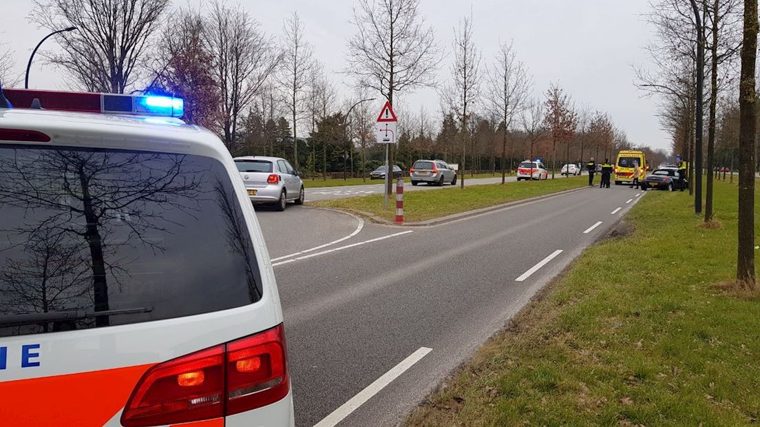 Kop-staartbotsing in Enschede