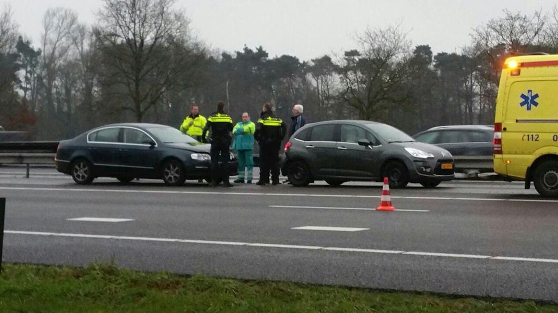 Ongeluk op A35