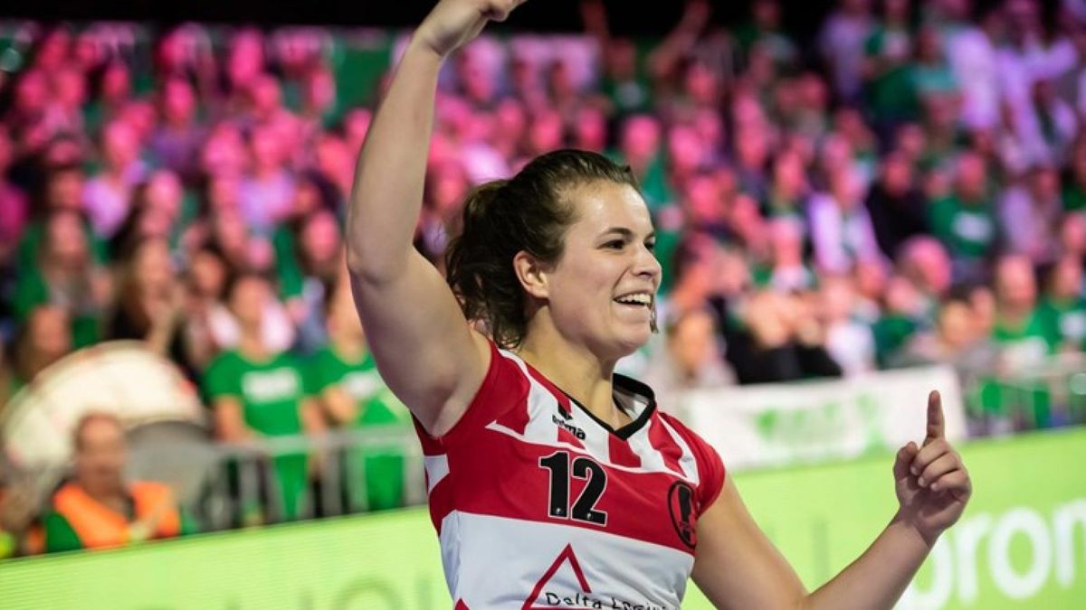 Topscorer Fleur Hoek met Fortuna naar korfbalfinale: 'Met statistieken win je geen prijzen'