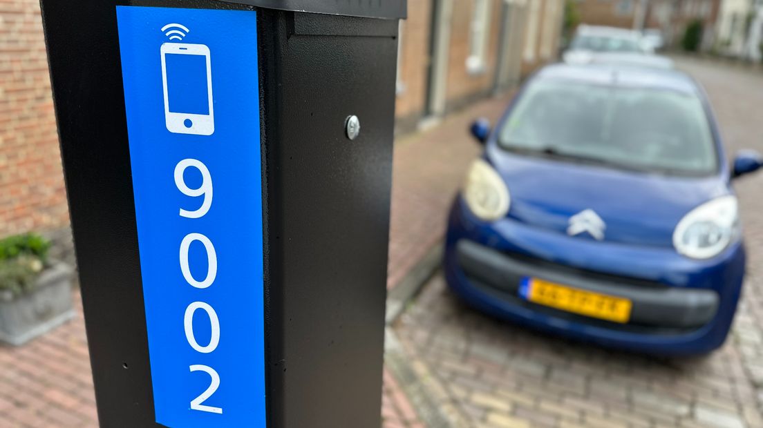 Parkeren in de Coninckstraat in Amersfoort.