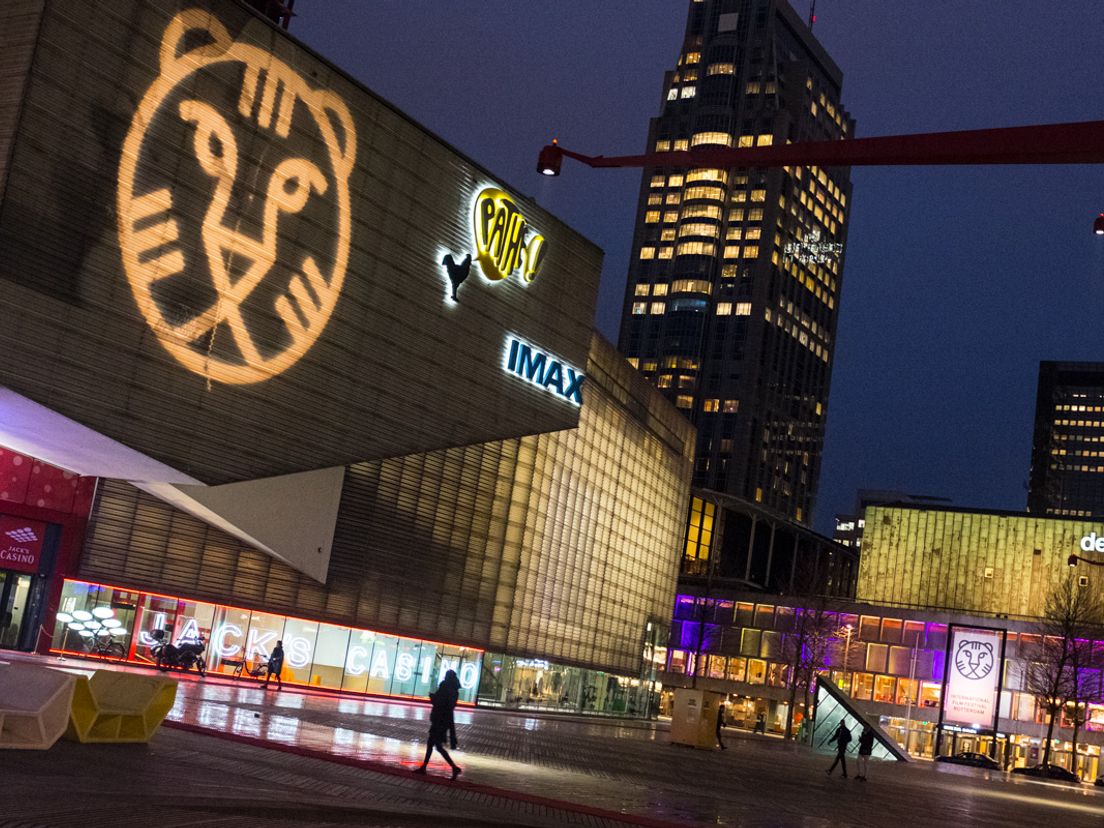 Pathe Schouwburgplein tijdens IFFR