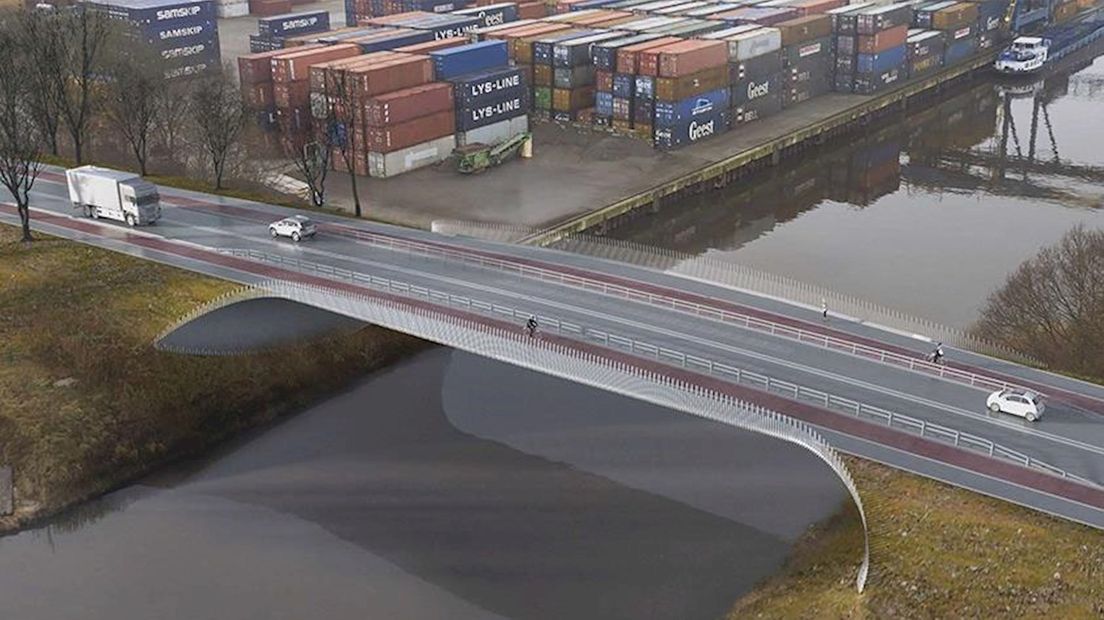 Impressie van de nieuwe Boekelosebrug