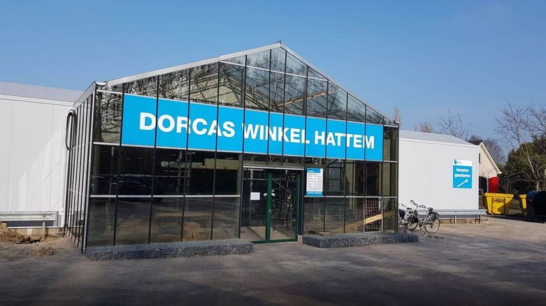 De kringloopwinkel in Hattem heeft haar deuren weer geopend