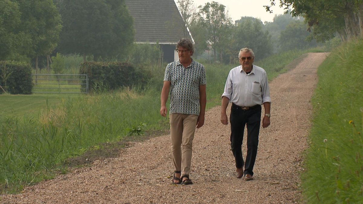 Wandelpad langs Lewedijk aangelegd door bewoner Lewedorp