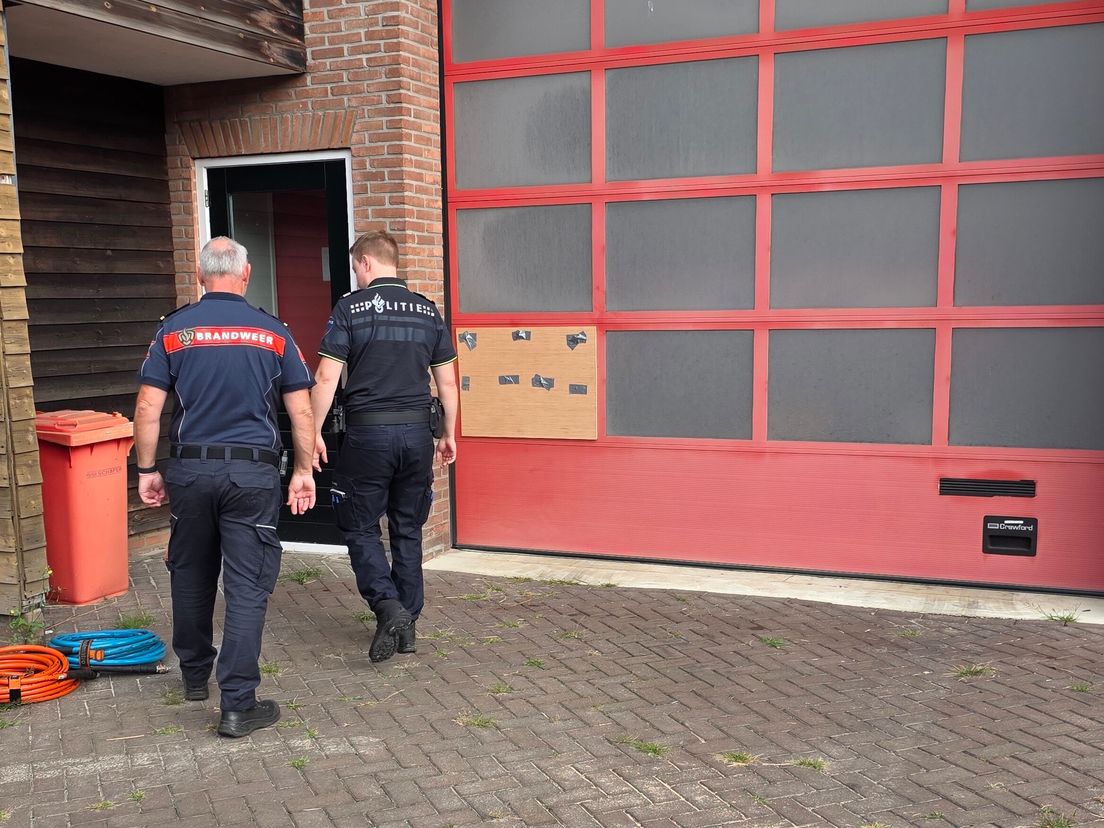 Inbrekers nemen spullen mee van brandweer Rolde