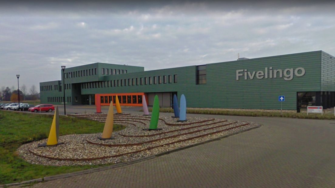 Het pand van Fivelingo in Appingedam