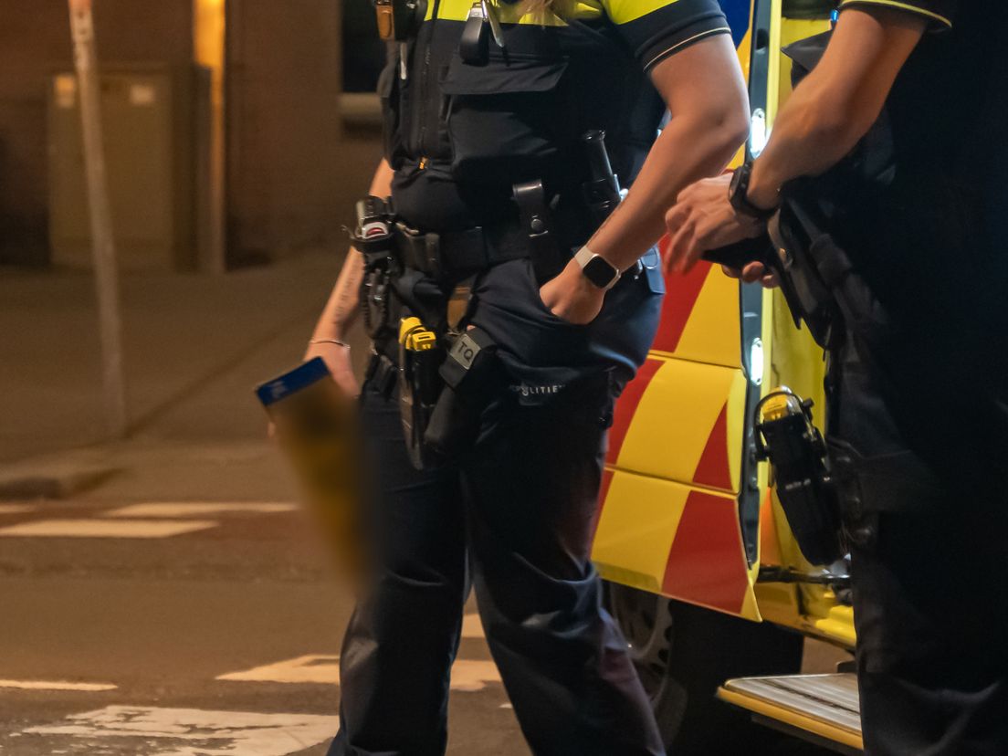 De politie heeft een kentekenplaat van de doorrijder op straat gevonden