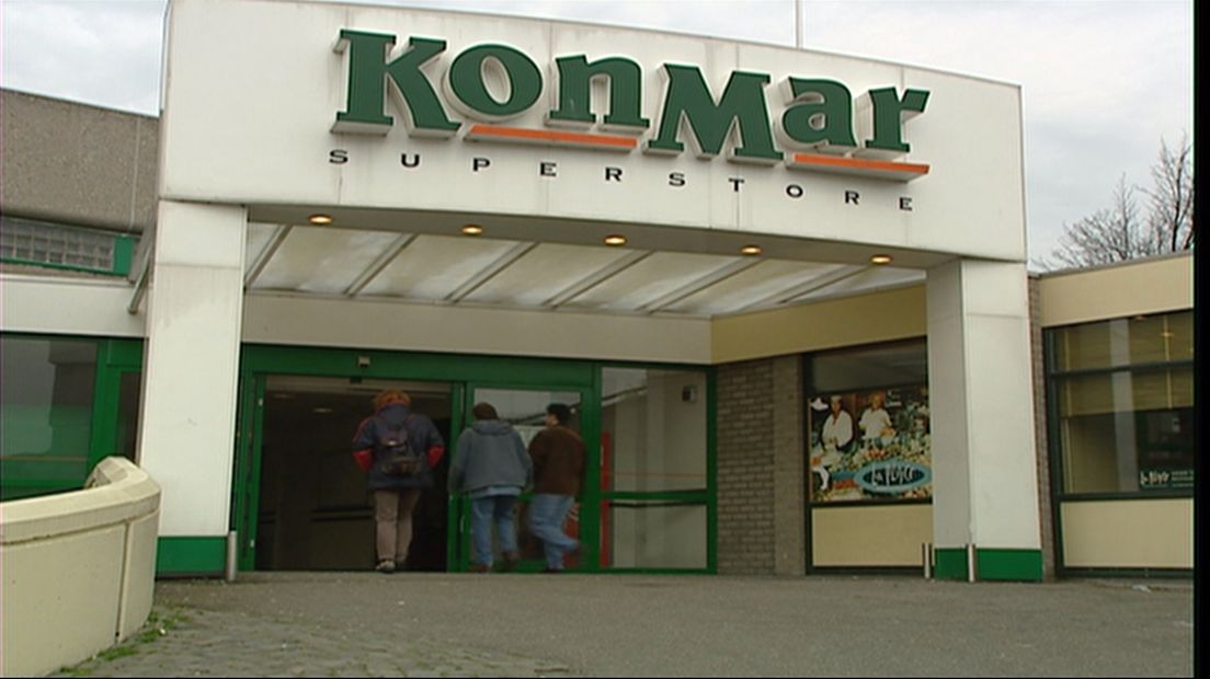 Ook supermarkt Konmar is al enige tijd uit het Zeeuwse straatbeeld verdwenen