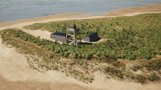 Gebouwen op Rottumerplaat gesloopt en vervangen door nieuwbouw