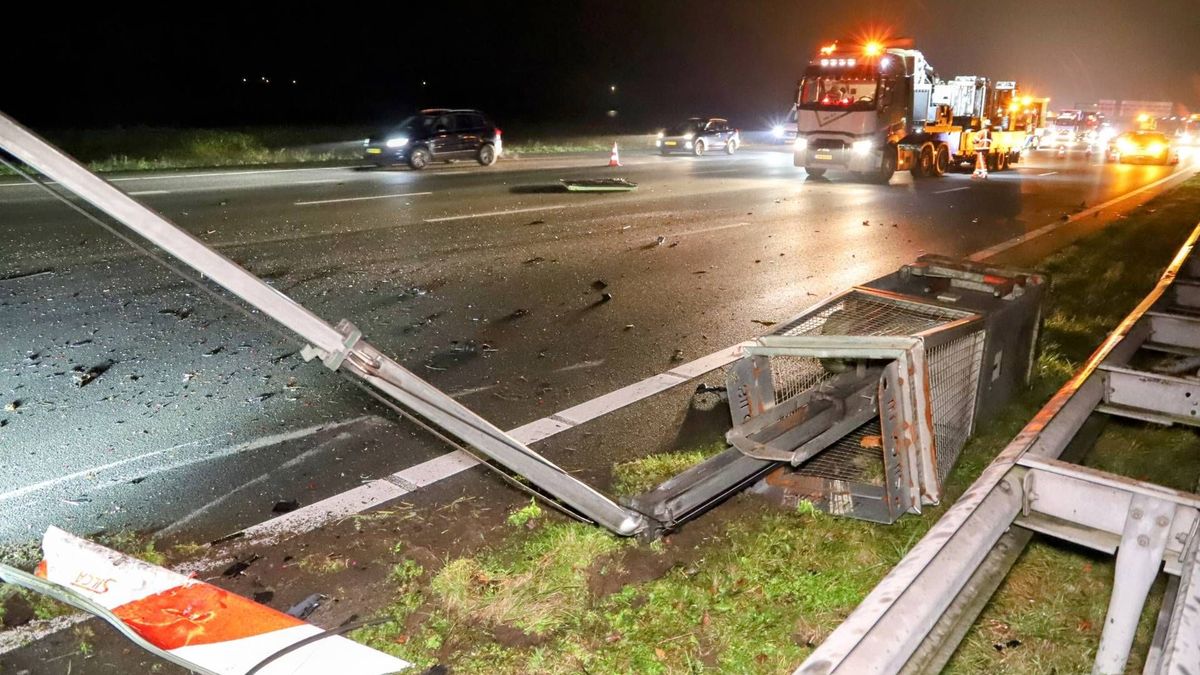 Botsing op snelweg • aanrijding in Nijmegen