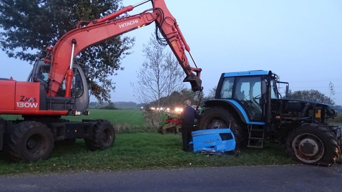 Botsing op N377 Slagharen