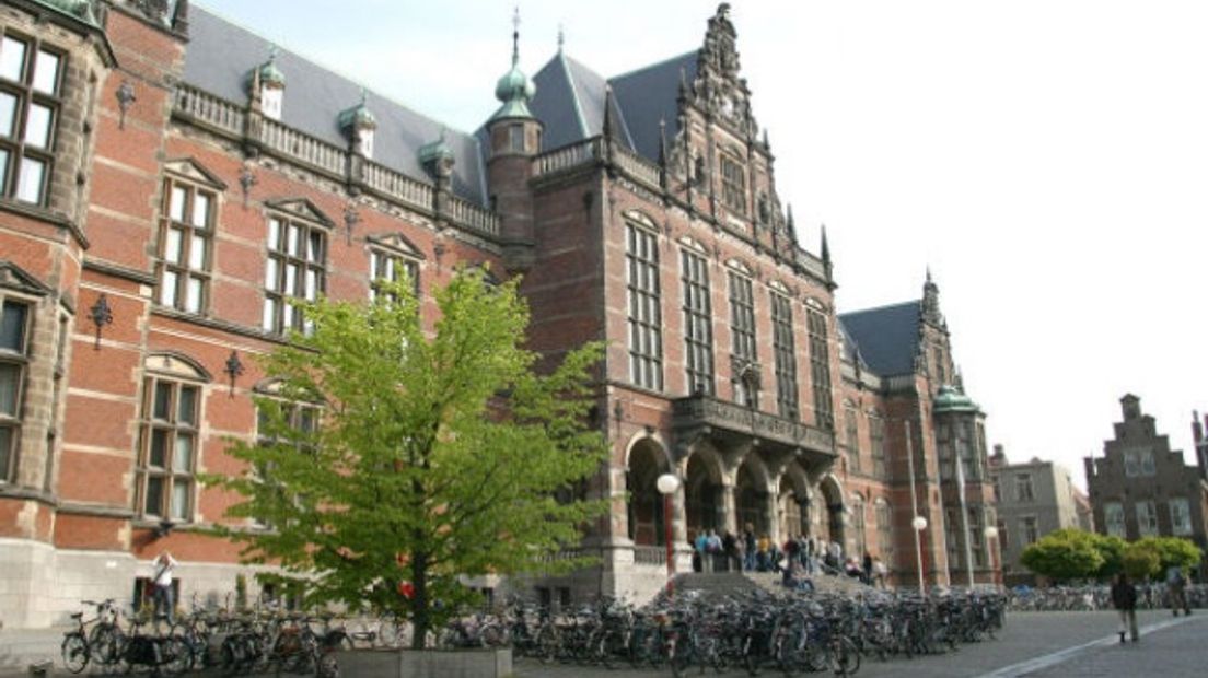 De Rijksuniversiteit Groningen (Rechten: archief RTV Drenthe)