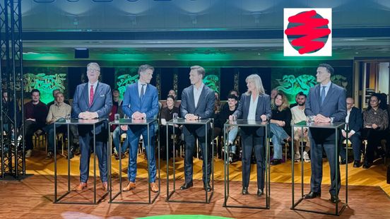 Campagne voor verkiezingen bereikt climax: lijsttrekkers in tv-debat op ss Rotterdam