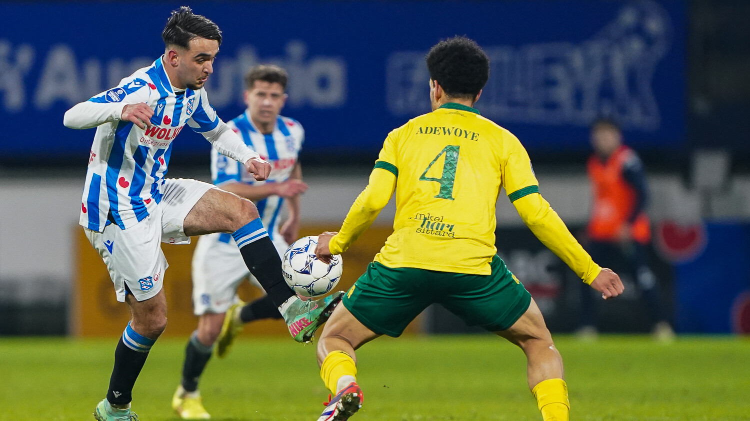 Beeld uit Heerenveen - Fortuna Sittard eerder dit seizoen
