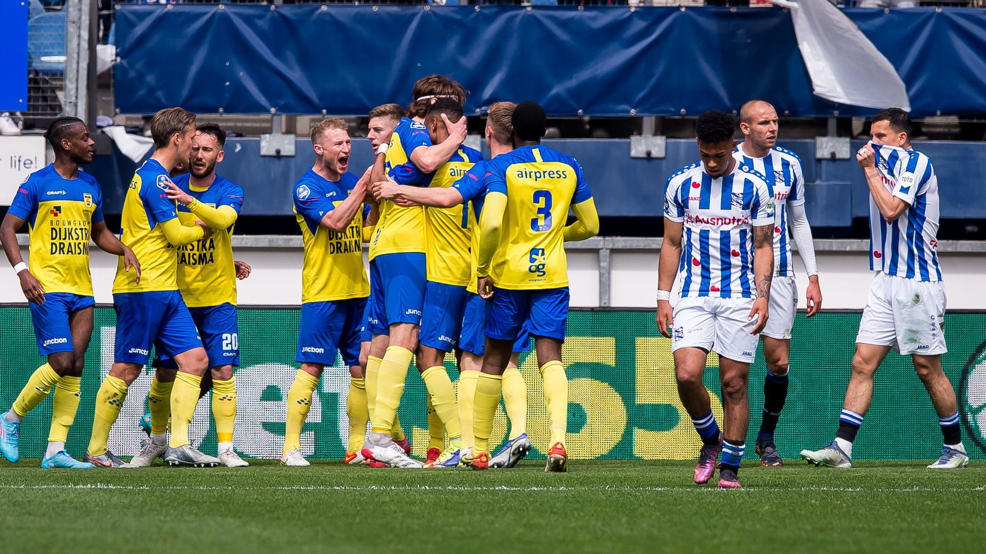 Cambuur viert de gelijkmaker