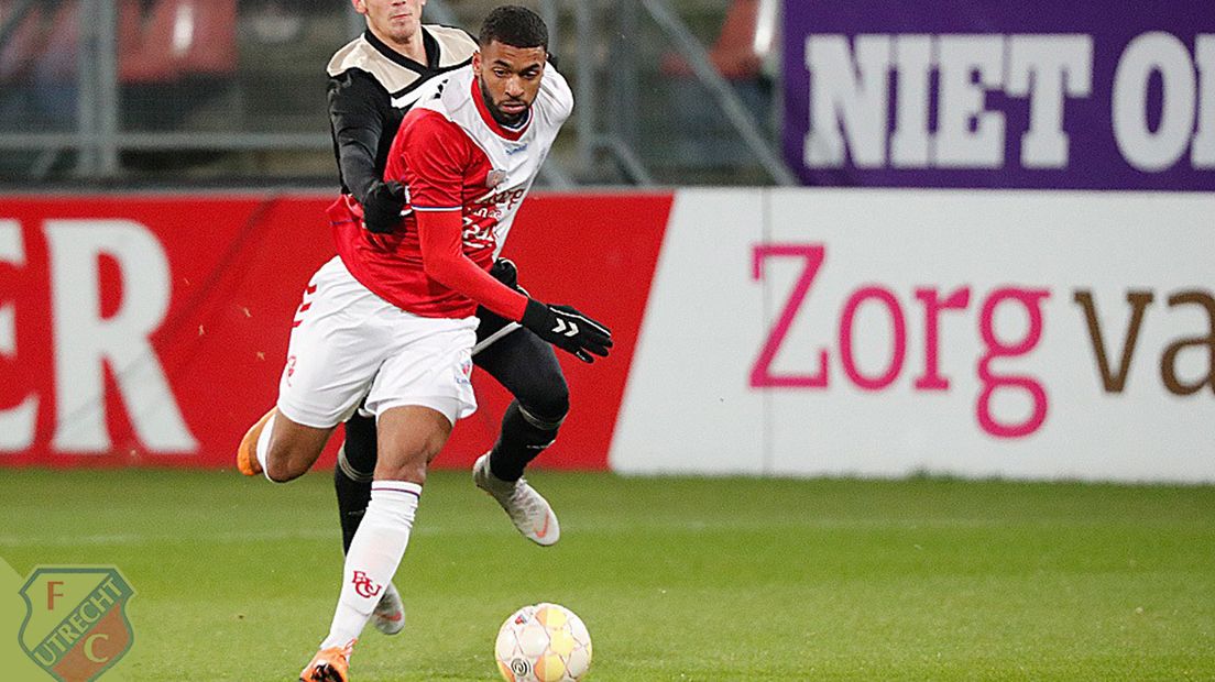 Sow in actie voor Jong FC Utrecht.