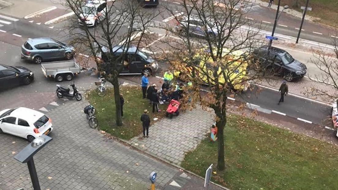 Het ongeval gebeurde op de Boulevard 1945