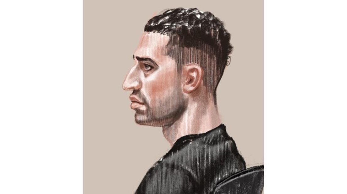 Omar L. Afbeelding: rechtbanktekening Petra Urban