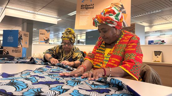Angisa leren vouwen voor viering 50 jaar onafhankelijkheid Suriname: 'Het is een stukje van onze cultuur' Nieuws