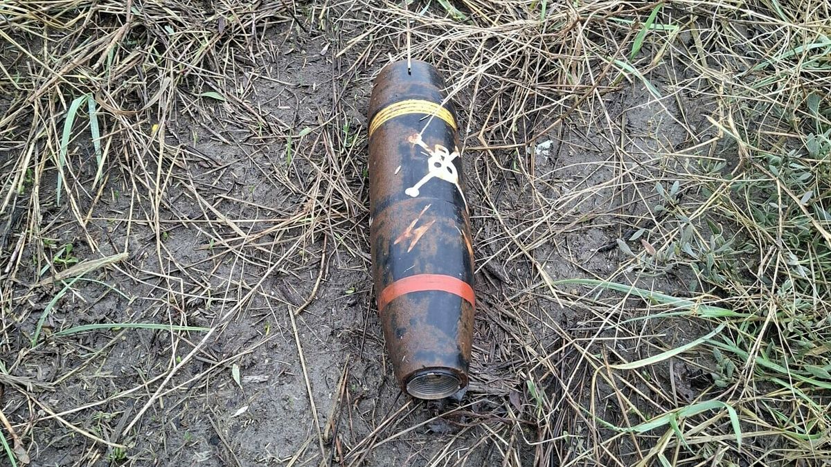 Granaat gevonden in buitengebied bij Hengstdijk