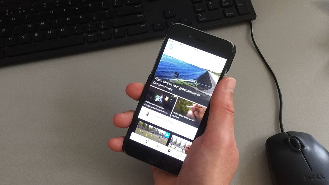 Vernieuwde app Omroep Zeeland: aparte notificaties voor sport en nieuws