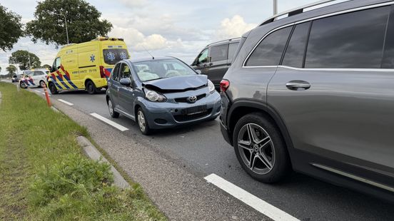 Twee botsingen op de N280 bij Kelpen Home