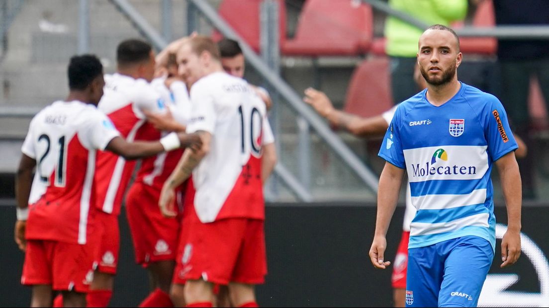 Een kansloze nederlaag voor PEC Zwolle op bezoek bij FC Utrecht