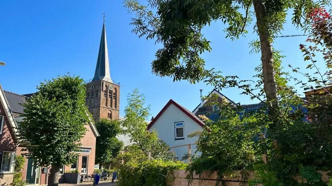 Het centrum van Maurik.