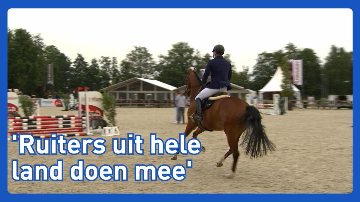 Paarden springen weer over de hindernissen: Jumping Tolbert begonnen