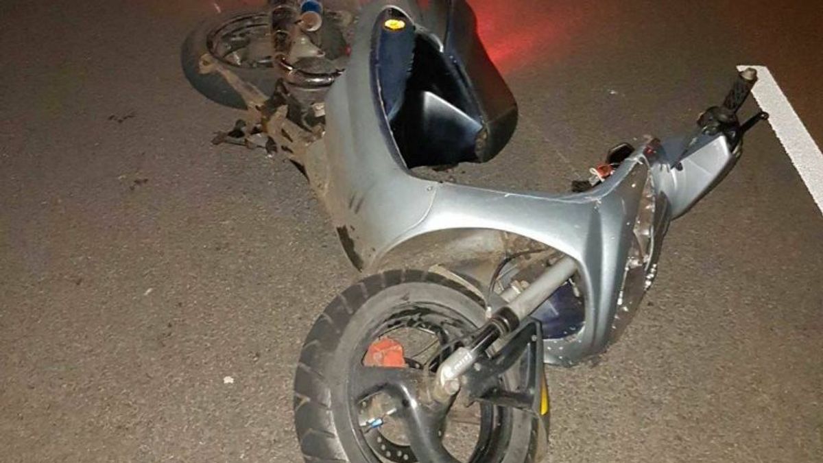 Dronken scooterbestuurder zonder rijbewijs gepakt na politieachtervolging