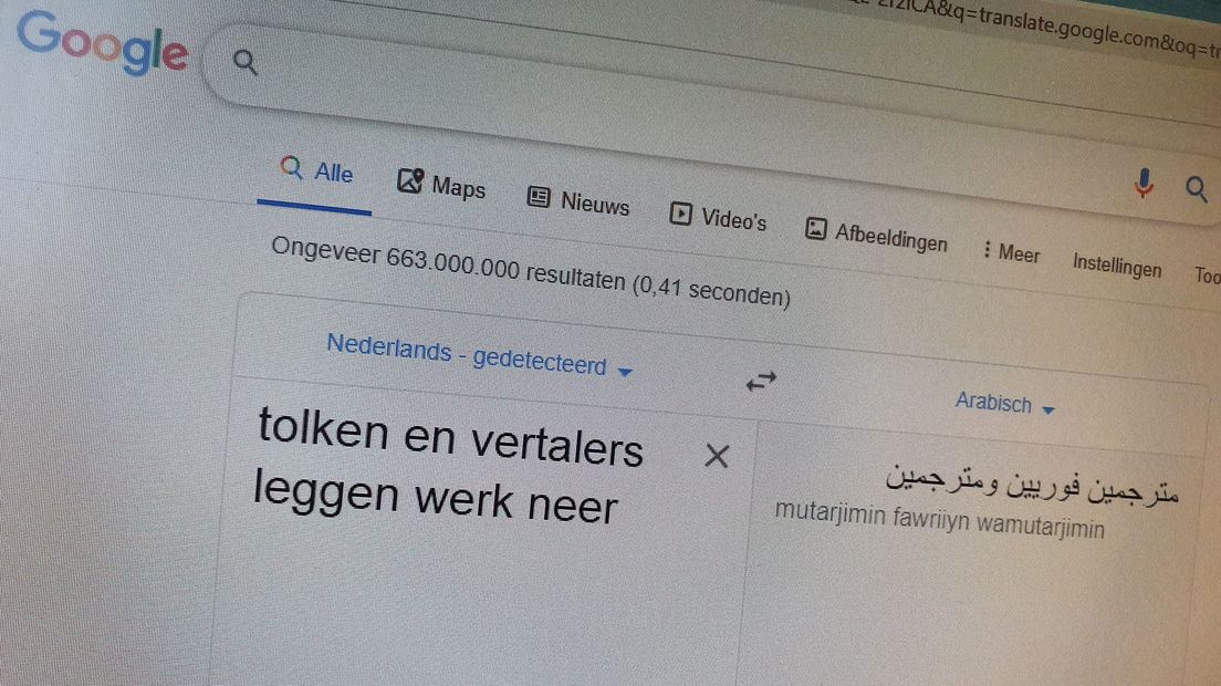 Tolken en vertalers komen in actie