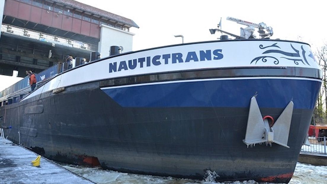 Eerste vrachtschip geschut bij Eefde