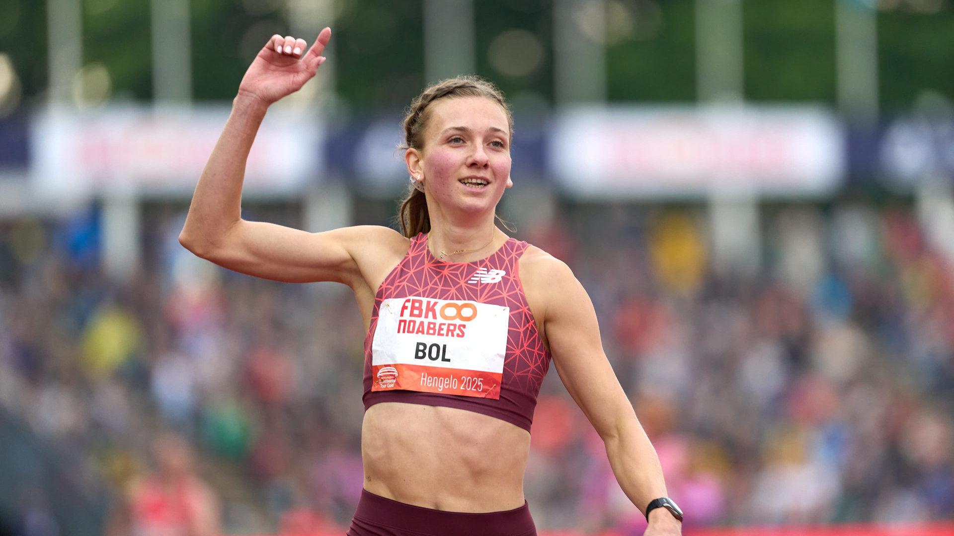 Bol loopt eerste 800 meter op 8 februari