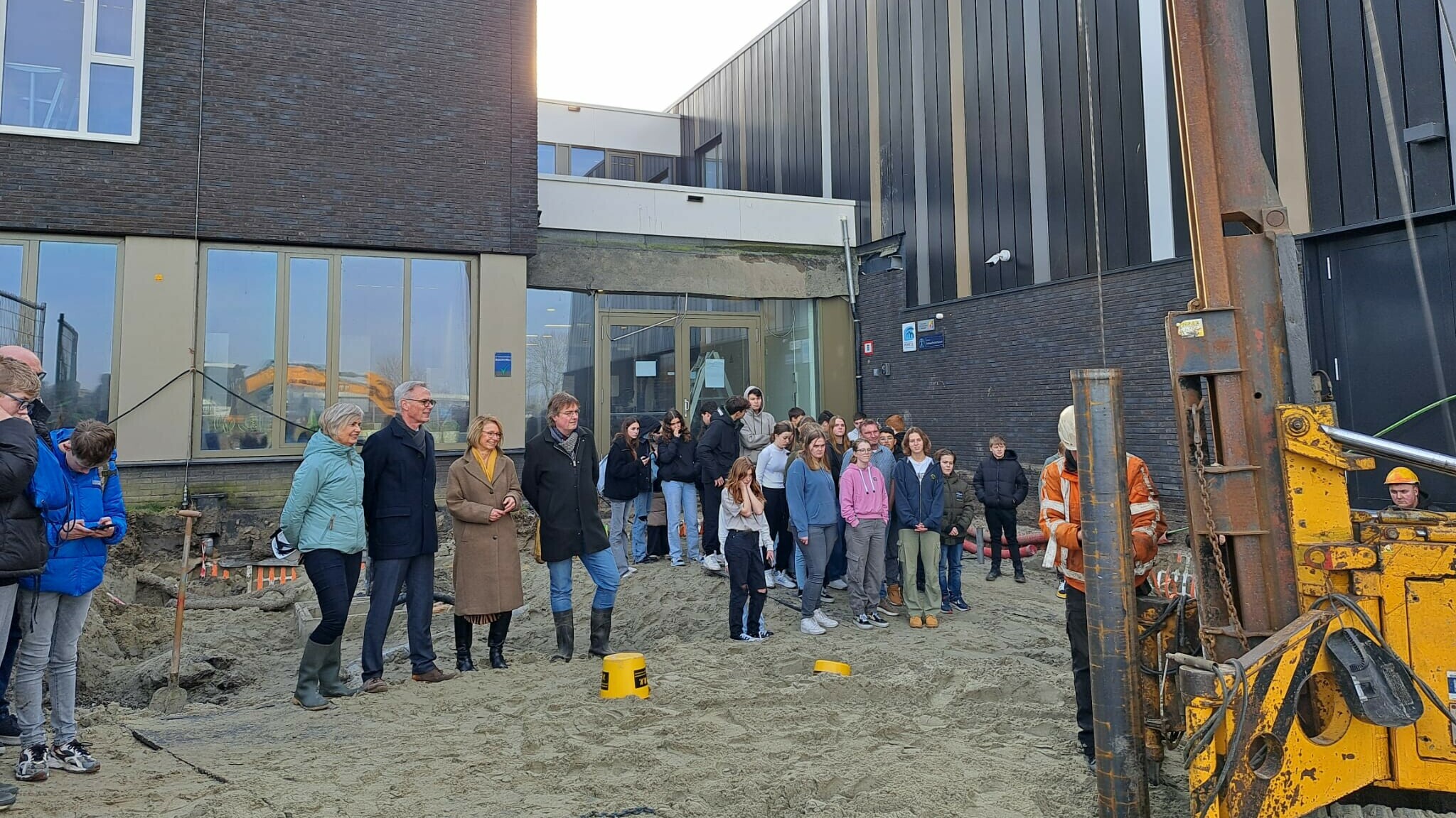 Bouw Pieter Zeeman Lyceum