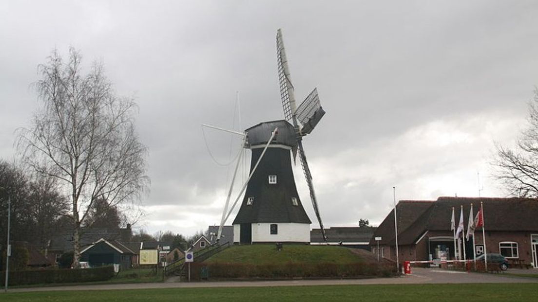 De molen van Rolde (Rechten: Wikimedia Commons)