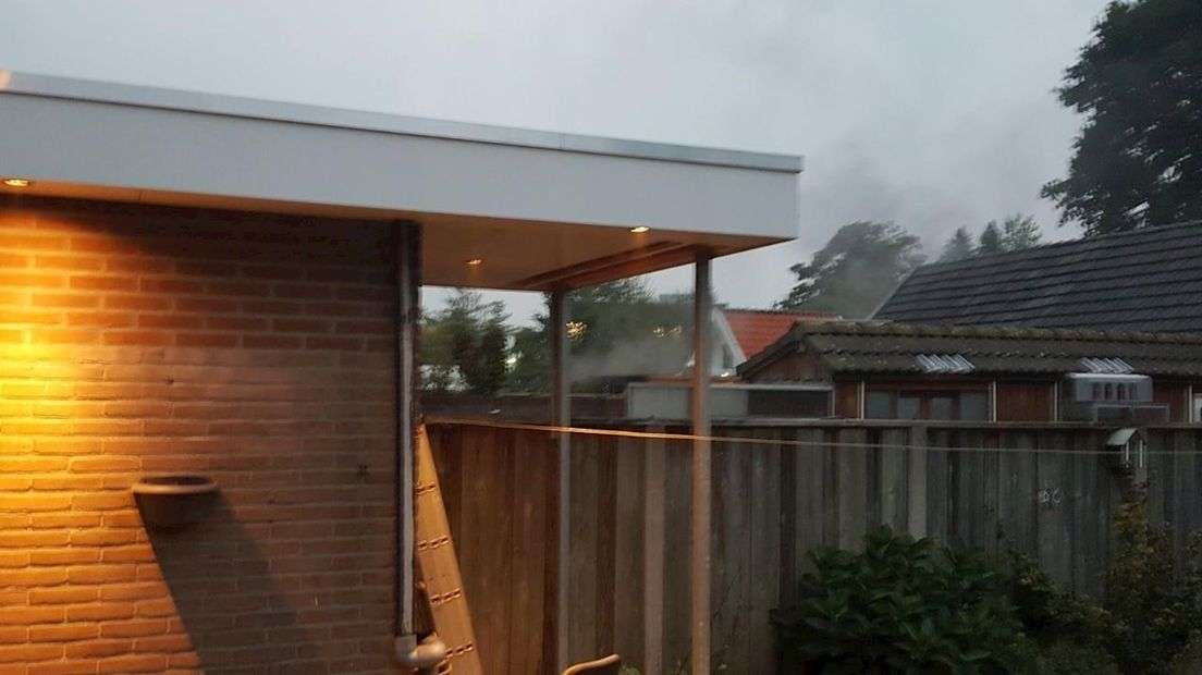 Brand in Almelo