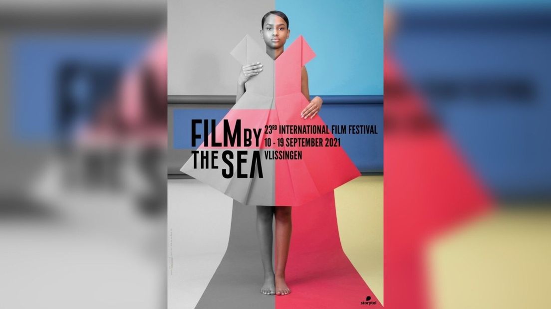 Poster Film by the Sea knipoog naar filmfestival Cannes