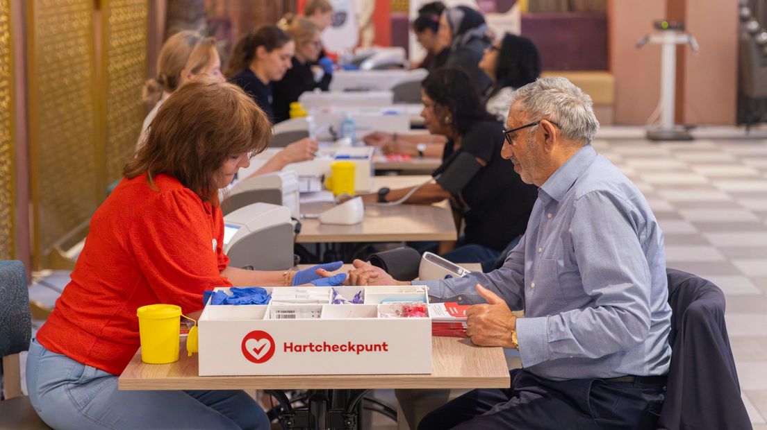Hartcheck in de Juliana Kerk