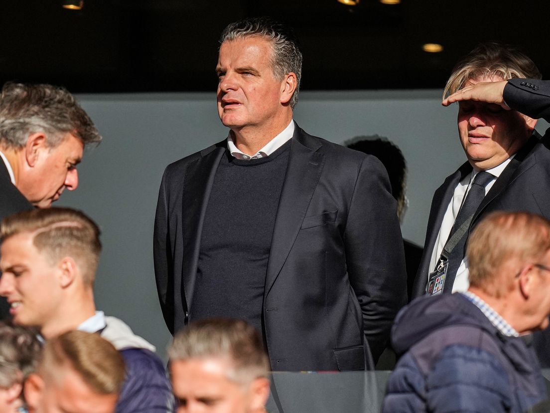 Dennis te Kloese, de algemeen en technisch directeur van Feyenoord