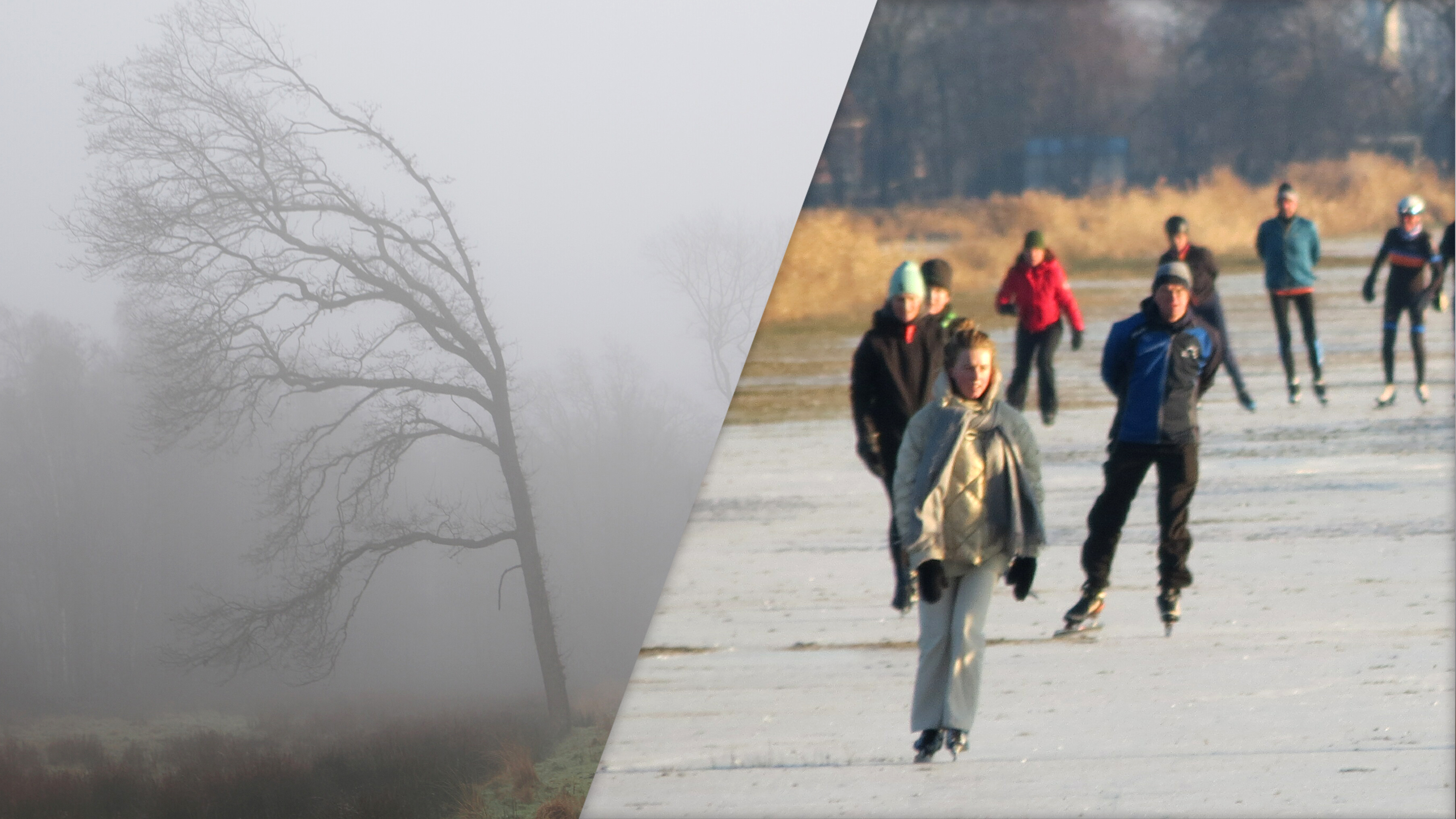 Net in soad sinneskyn yn waarme en dizige desimbermoanne, dochs iiswille mei de krystdagen