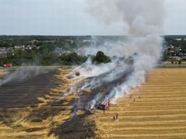 Akkerbrand in Emmen • Meeste neerslag in Schoonebeek