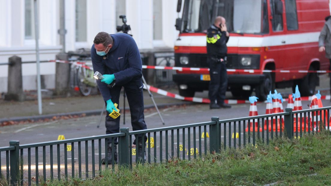 Politie-onderzoek aan de Koninginnegracht in Den Haag I