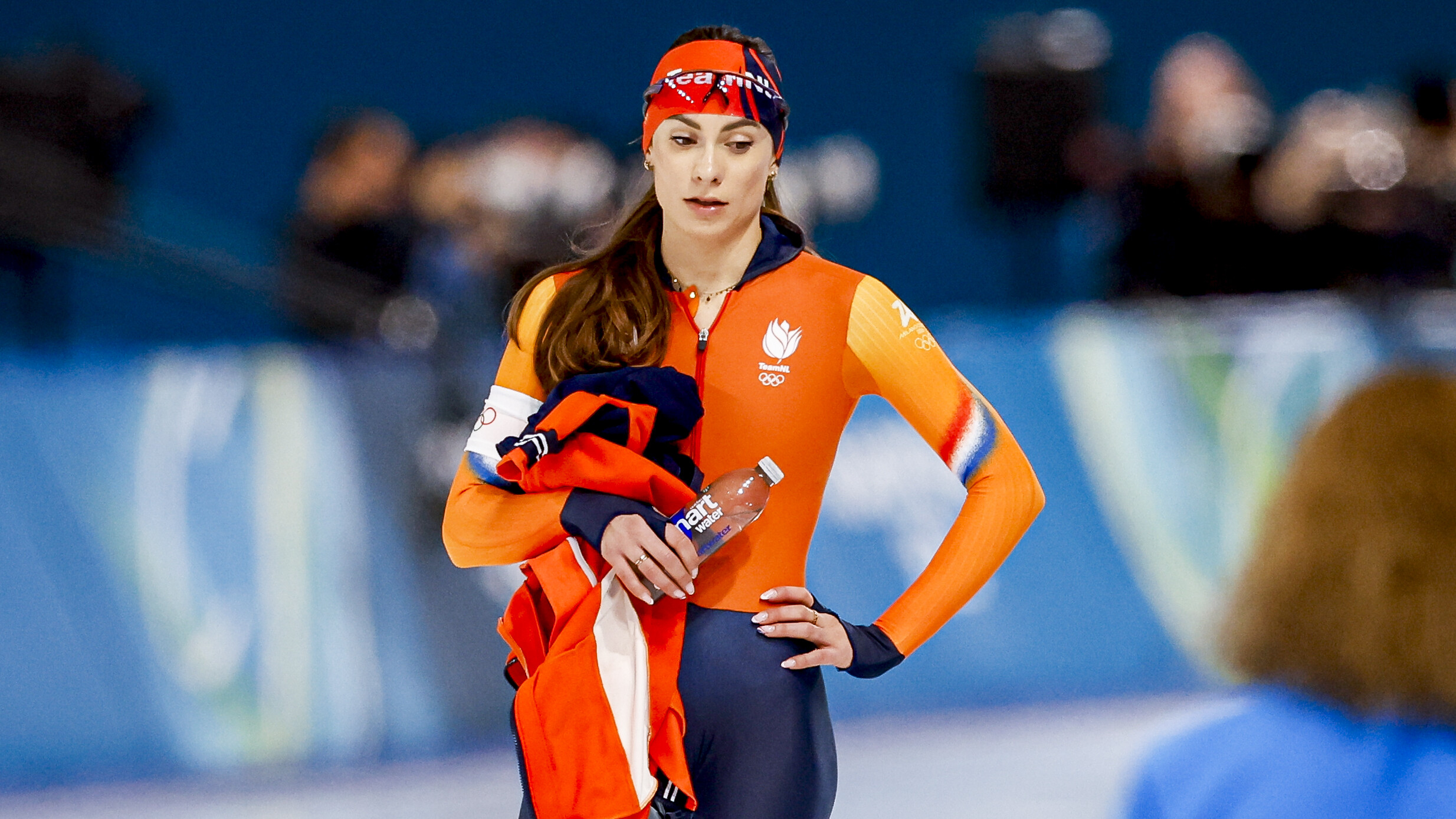 Femke Kok was niet tevreden na haar race