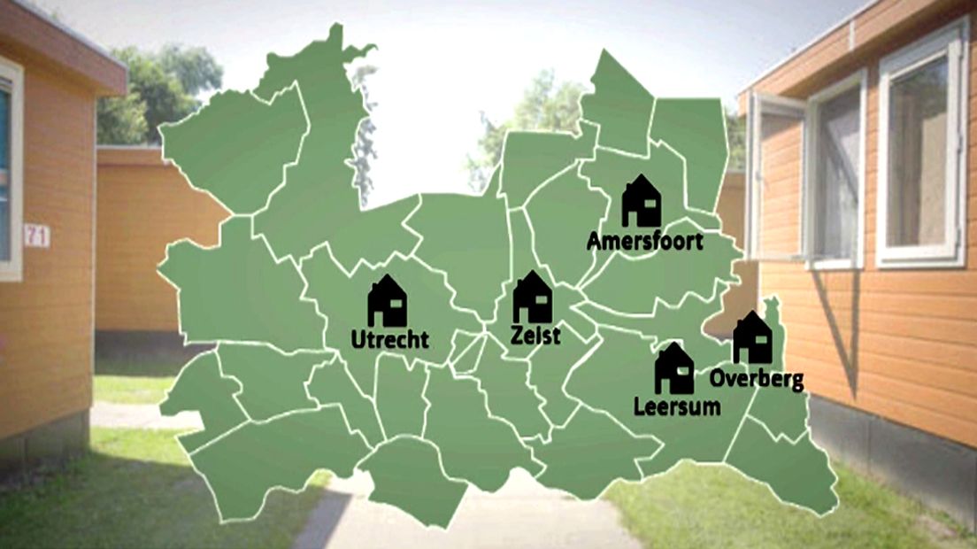 Utrecht telt nu vijf asielzoekerscentra.