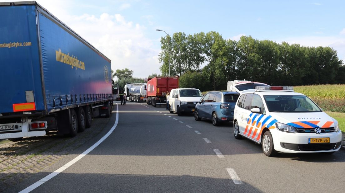 Parkeerplaats N62 dicht na dood vrachtwagenchauffeur